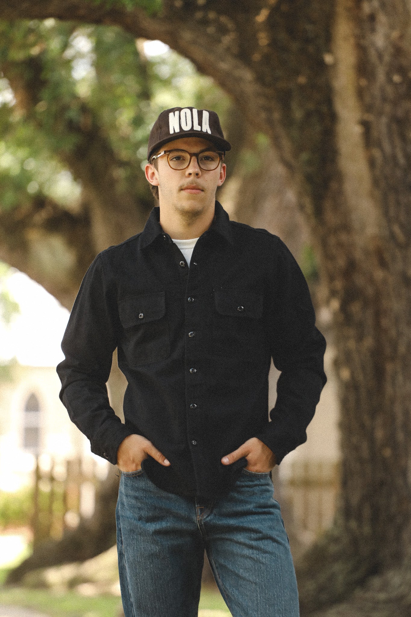 2640 Rogue Territory Field Shirt 11OZ - Stealth Rinsed