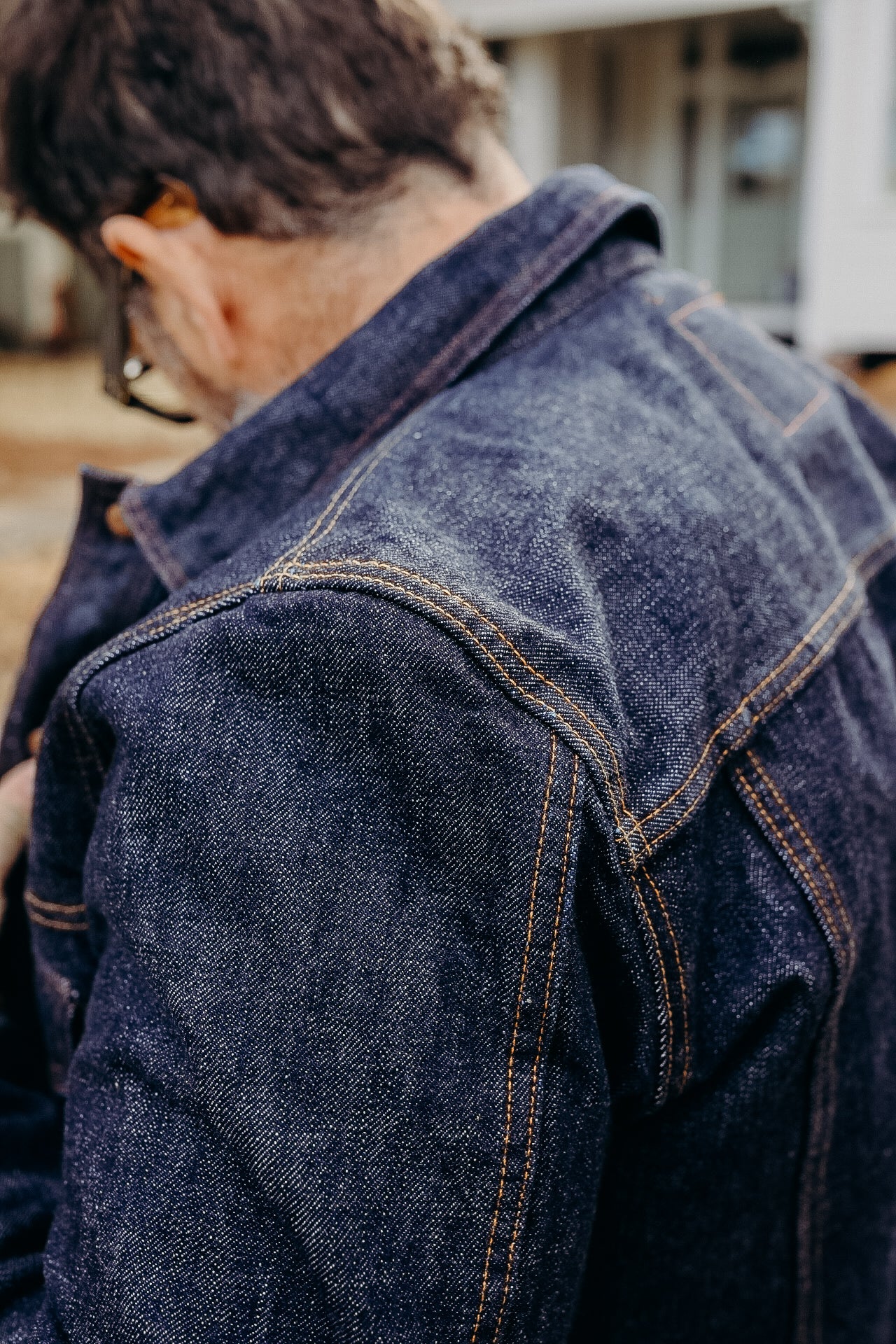 Fargo Trucker Jacket-  Shiroyama Rinsed