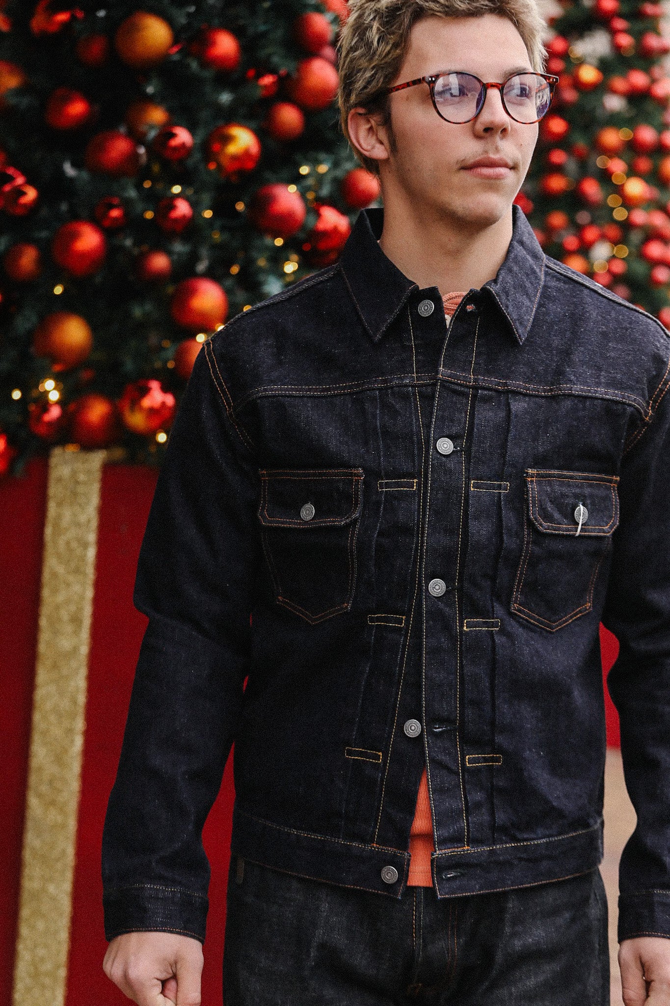 FN-OJ-D002 -14.5oz 50's Type II Denim Jacket- Indigo – Iron Shop
