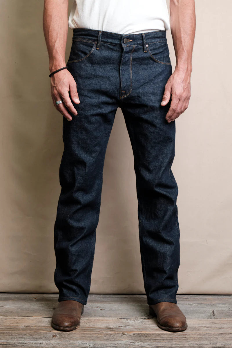 【2plan】West cutting wide denim 2plan】West cutting wide denim Wilkes | 14.25 oz Broken