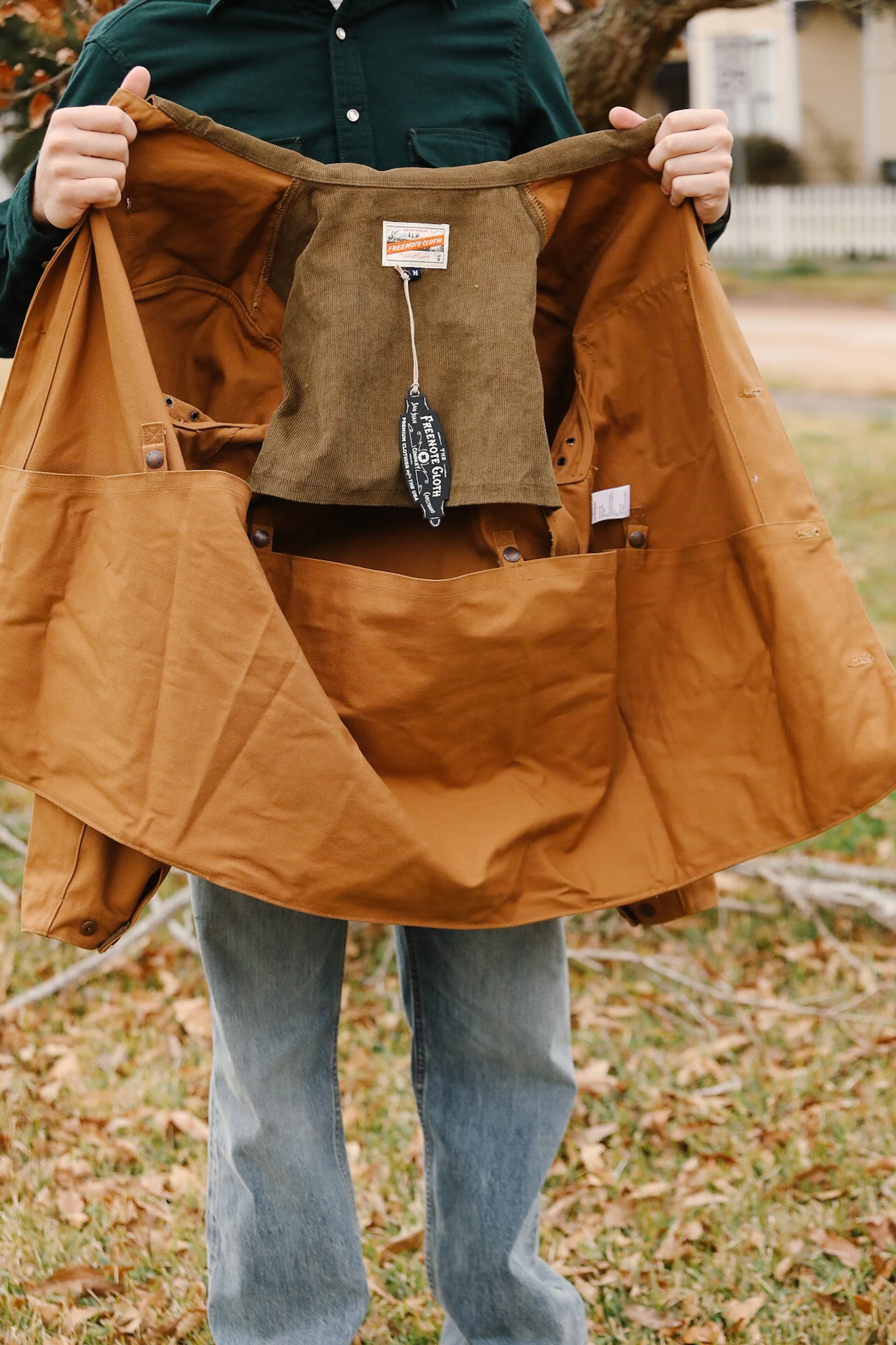ジャケット・アウター Button Jacket Natural Duck Freenote Cloth Keynot Jacket- Duck Canvas – Iron Shop Provisions