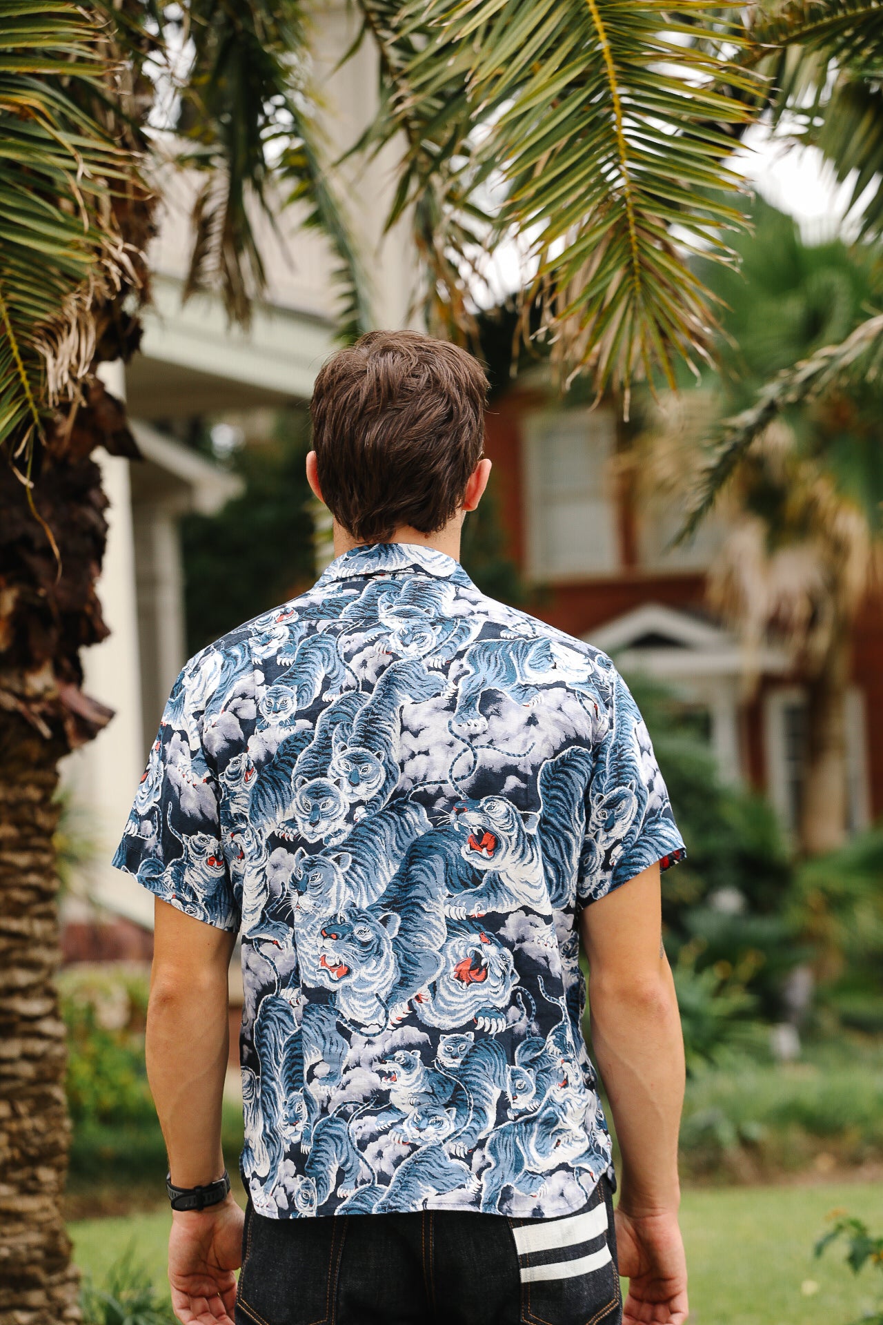 Freenote Cloth Tiger Hawaiian Shirt - Ice – Iron Shop Provisions