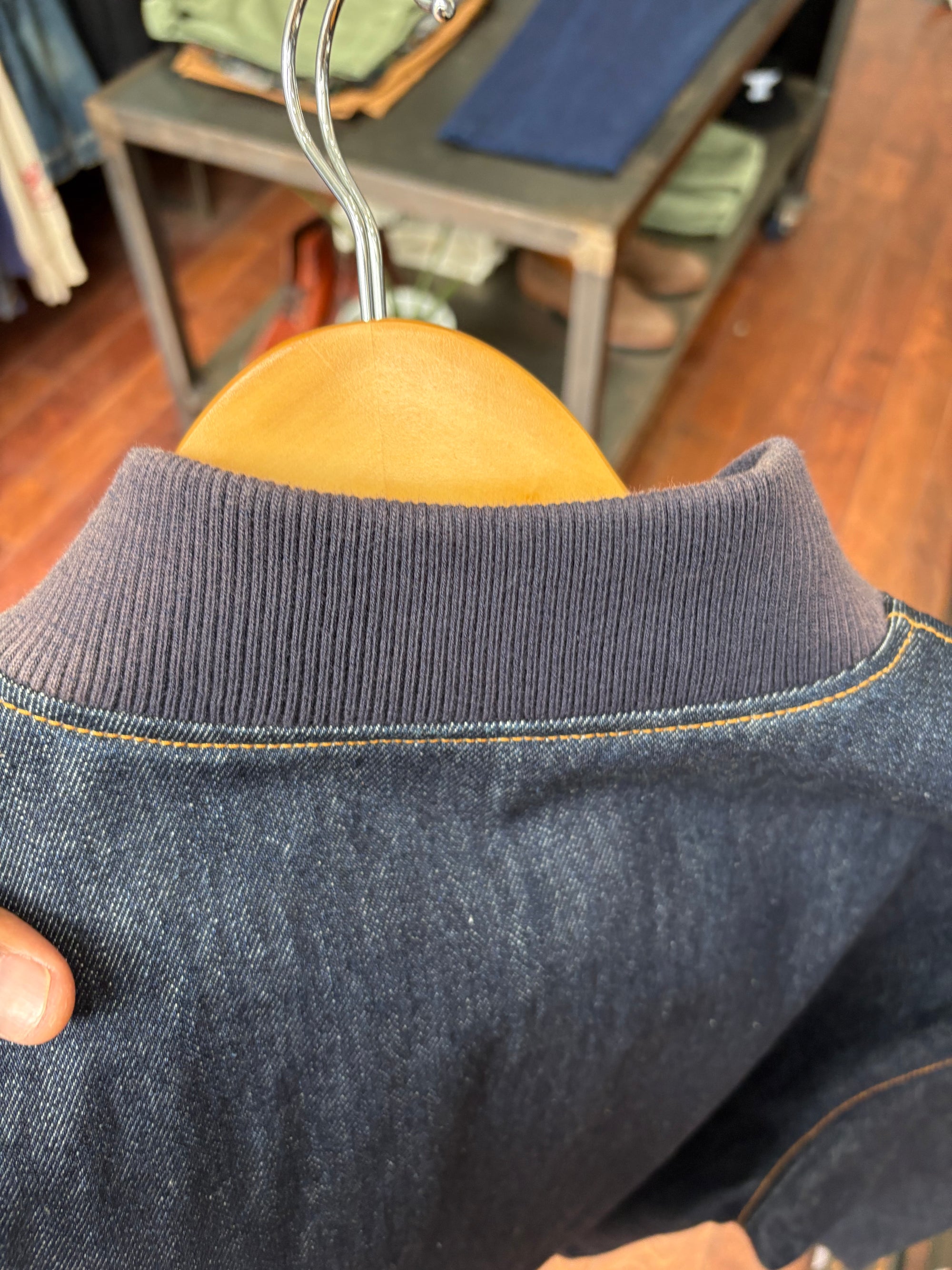 Bomber Jacket -13oz Denim (Scratch N' Dent)