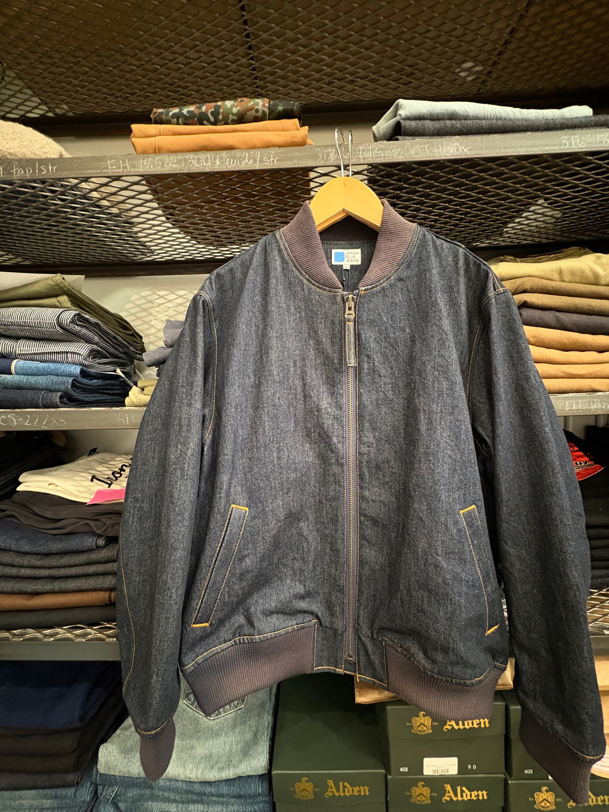 Bomber Jacket -13oz Denim (Scratch N' Dent)