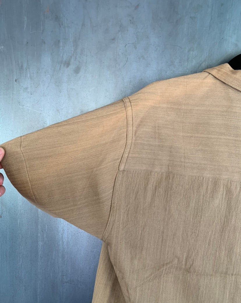 Lake camp shirt in chino military herringbone (Scratch &#39;n&#39; Dent)-4