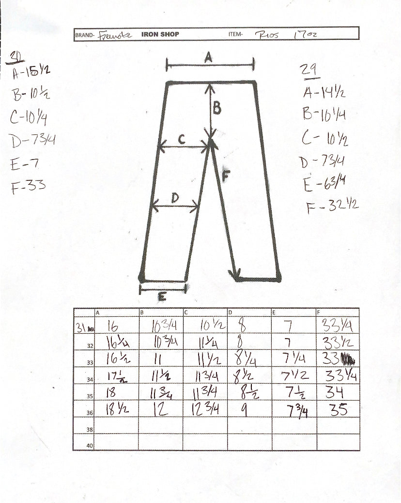 Rios- 17oz slub