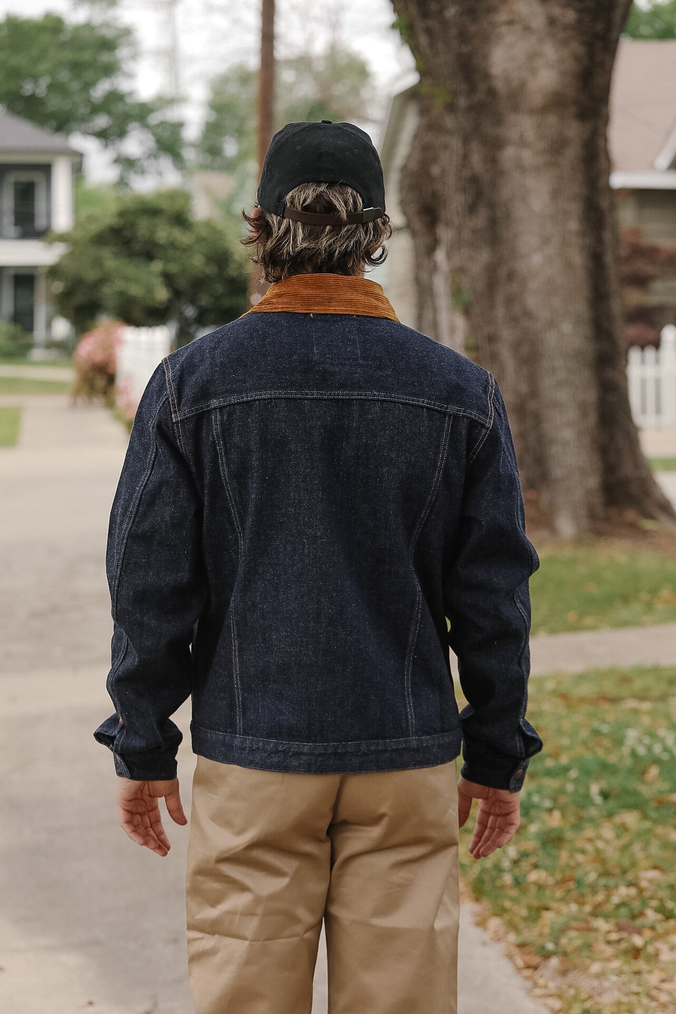 Indigofera Fargo Quarter Jacket- Vintage 70s Denim/ Soaked – Iron 