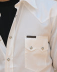 Lindell Tencel/ Cotton Shirt- White
