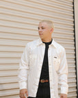 Lindell Tencel/ Cotton Shirt- White