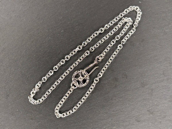 O-062+ P-234(C) First Arrow's Chain Necklace with Medicine Wheel