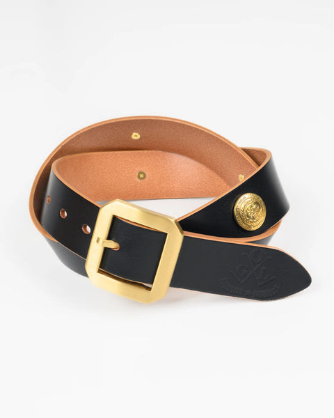OGL Single Prong Concho Belt - Black – Iron Shop Provisions
