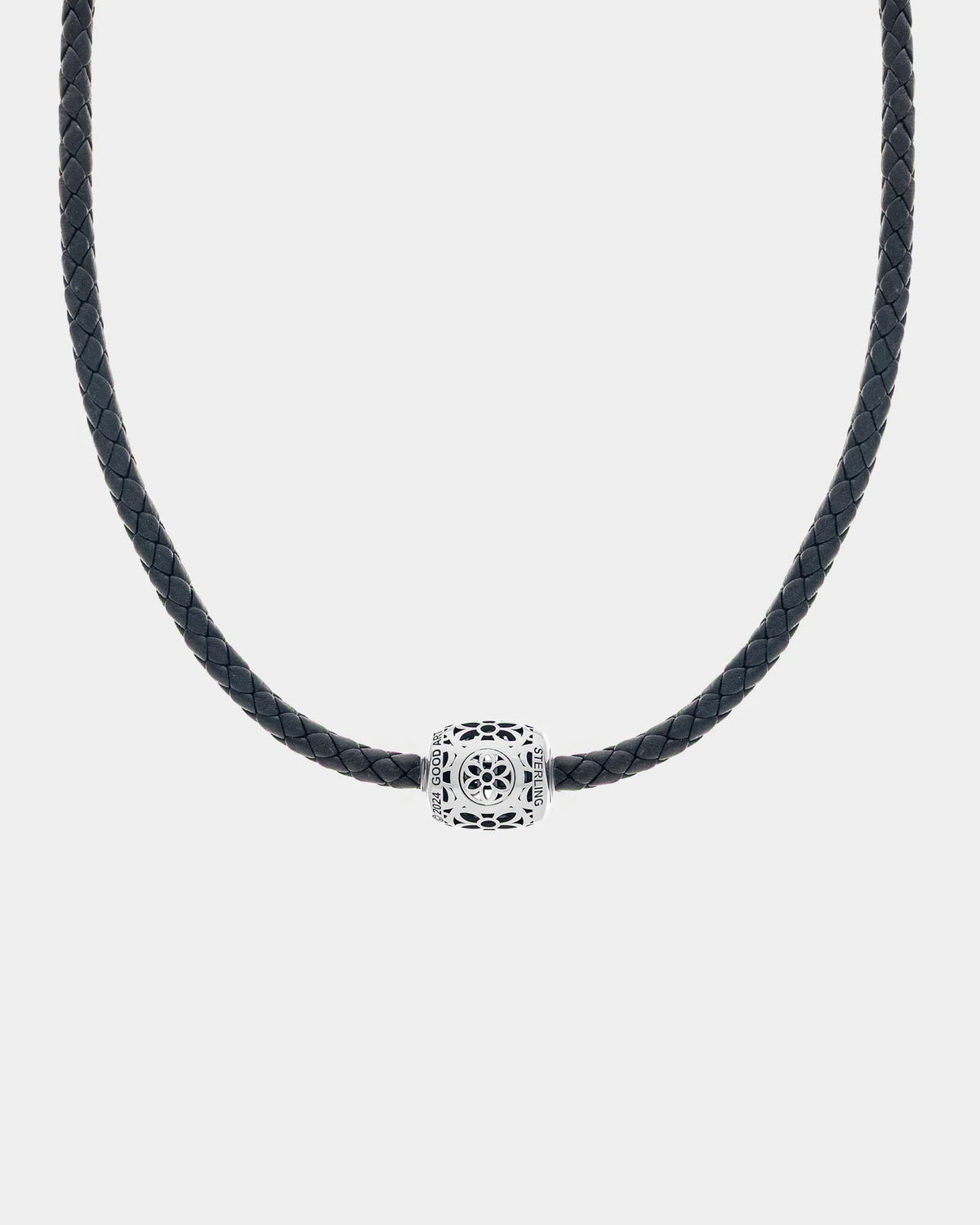 Good Art HLYWD Pooka Necklace- Leather Braid
