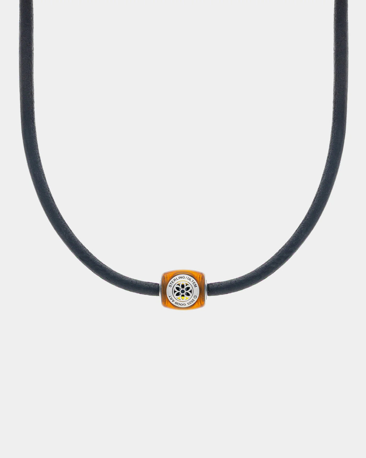 Good Art HLYWD Ultem Pooka Necklace- Leather Cord