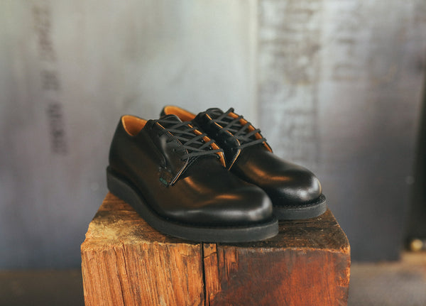 Postman Oxfords- Black (00101) – Iron Shop Provisions