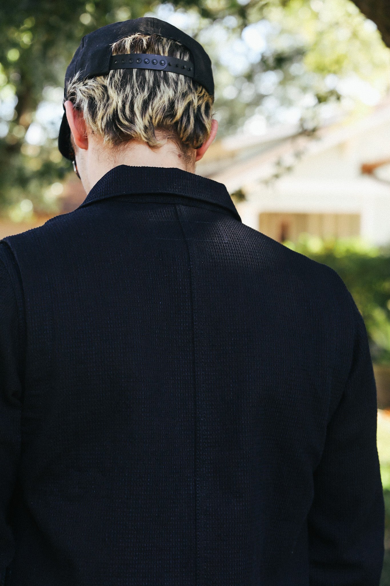 Ranger Jacket- Indigo Sashiko Waffle