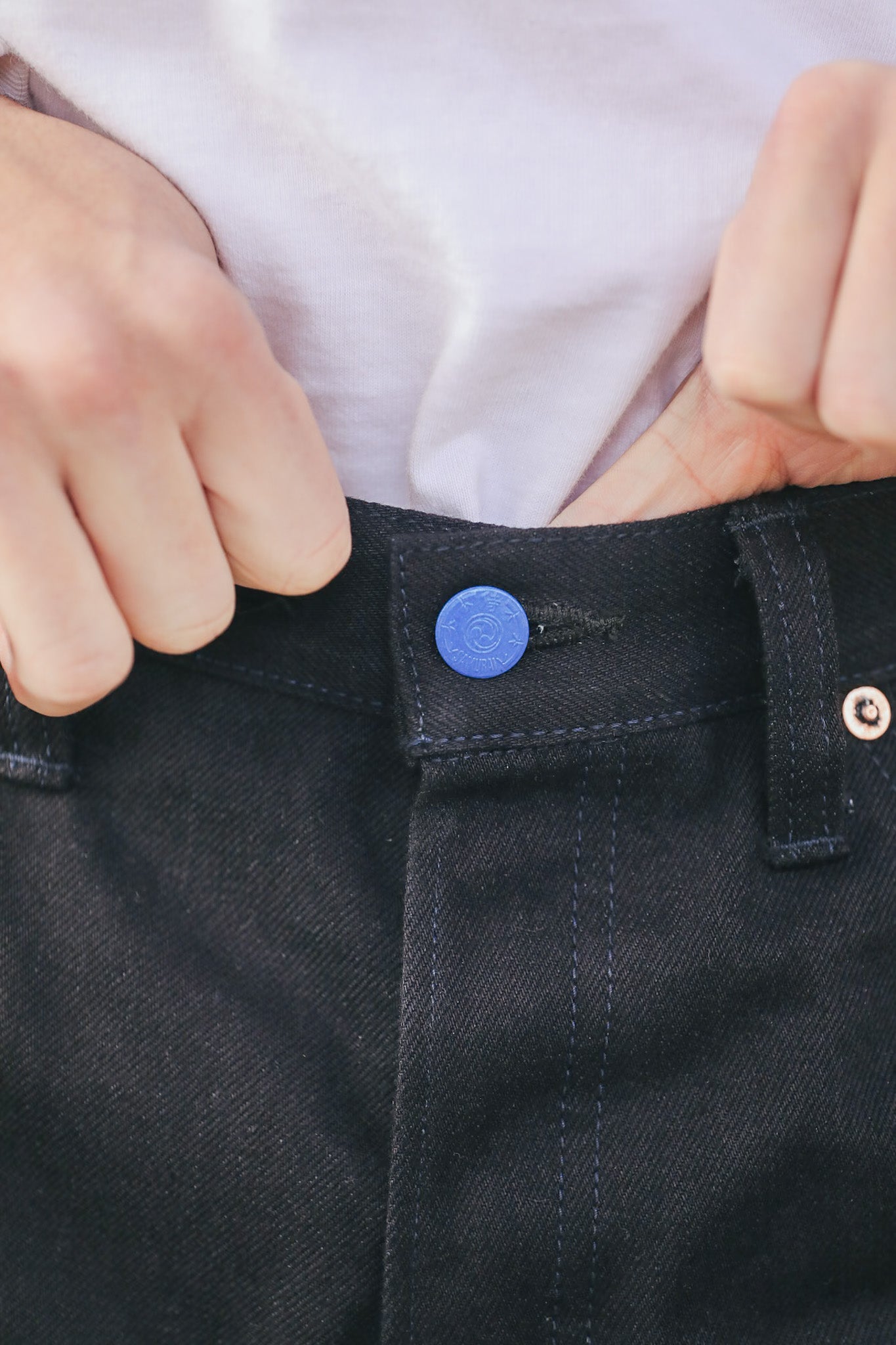 S0510XX-BOB Aoki Tachikage 15oz- Black-on-Blue 510 model – Iron