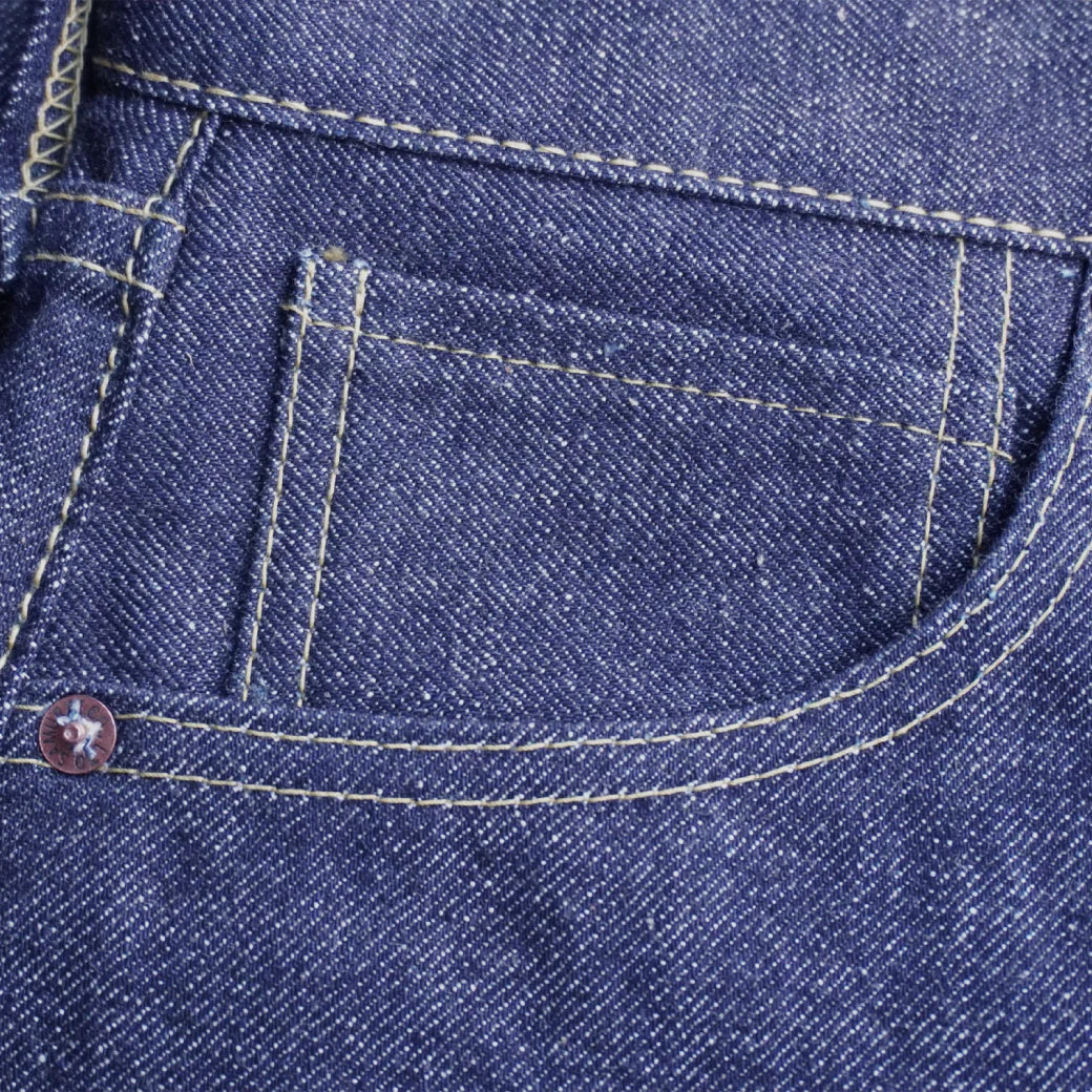 &#39;44 Style WWII Wide Straight Jeans- Indigo (S2000HX)