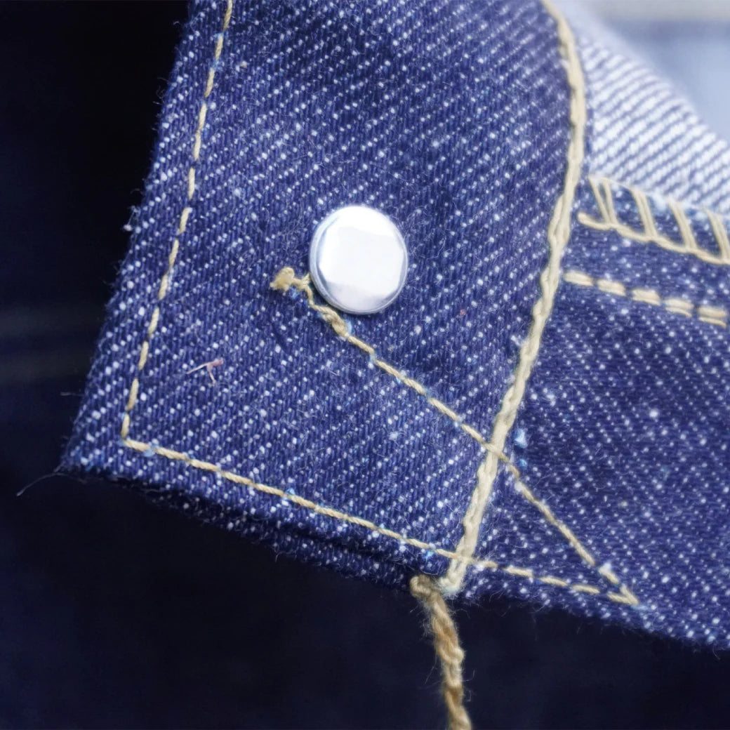 &#39;44 Style WWII Wide Straight Jeans- Indigo (S2000HX)