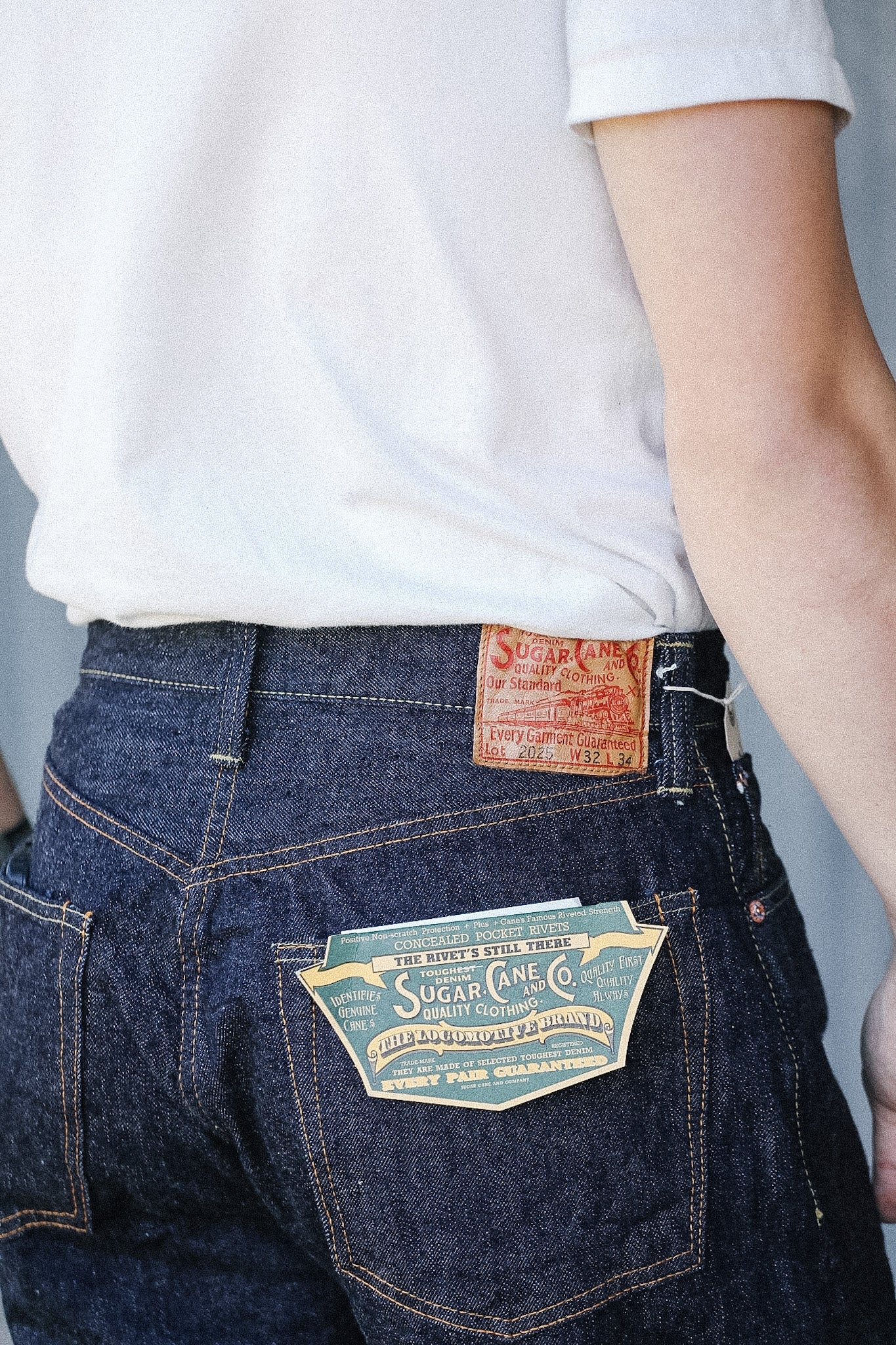 SC42025 Sugar Cane - 13oz. Denim Waist Overalls 2025 Model Wide