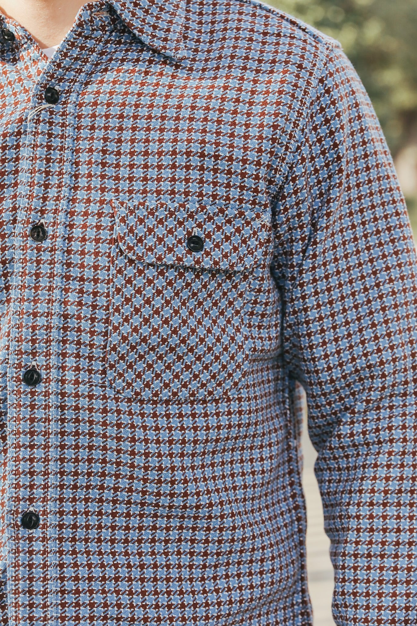 SIN25-02 Heavy Flannel Work Shirt-Cheese Indigo – Iron Shop Provisions