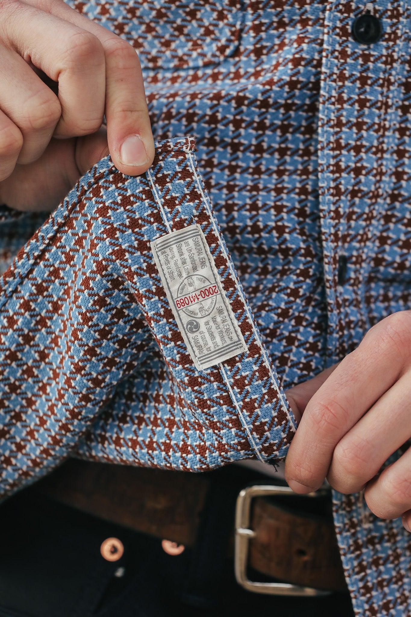 SIN25-02 Heavy Flannel Work Shirt-Cheese Indigo – Iron Shop Provisions