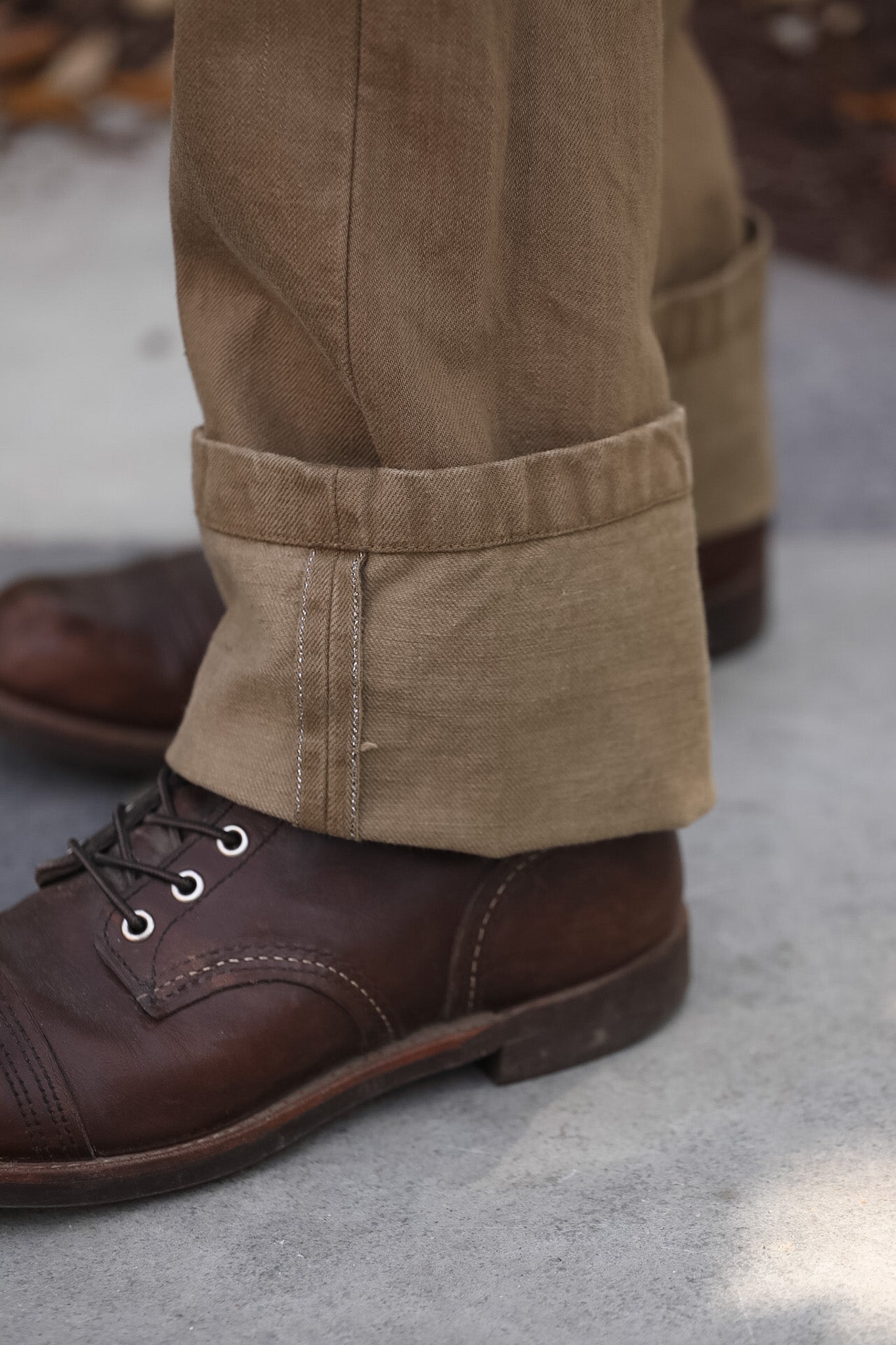 SJ42CP Samurai Heavy Chino Trousers- Khaki – Iron Shop Provisions