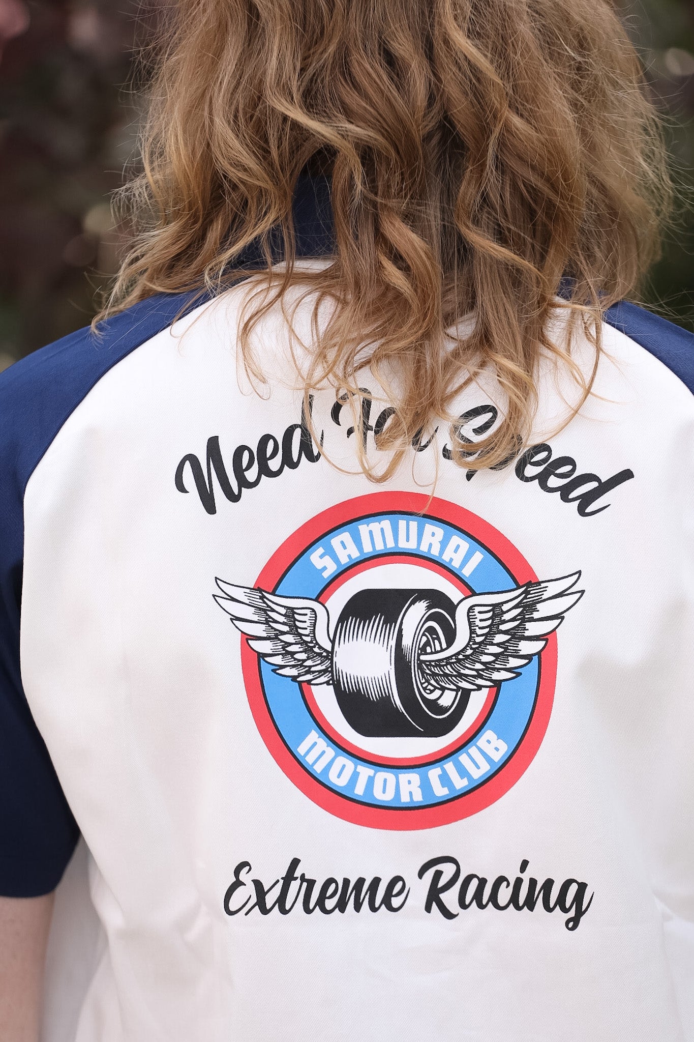 SMGS26 Samurai Motor Club Shirt- Navy – Iron Shop Provisions