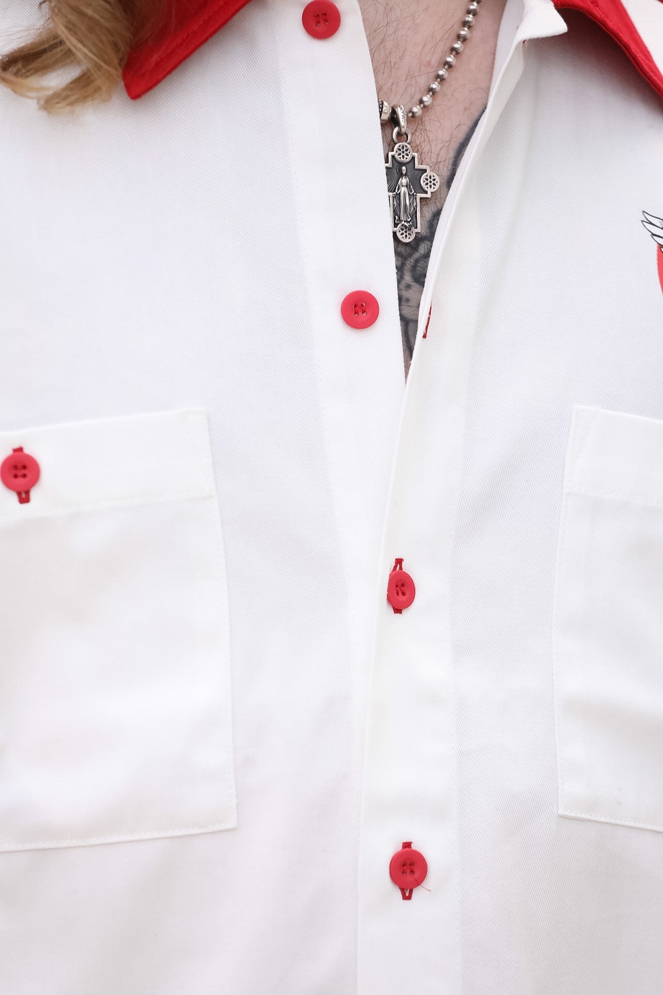 SMGS26 Samurai Motor Club Shirt- Red – Iron Shop Provisions