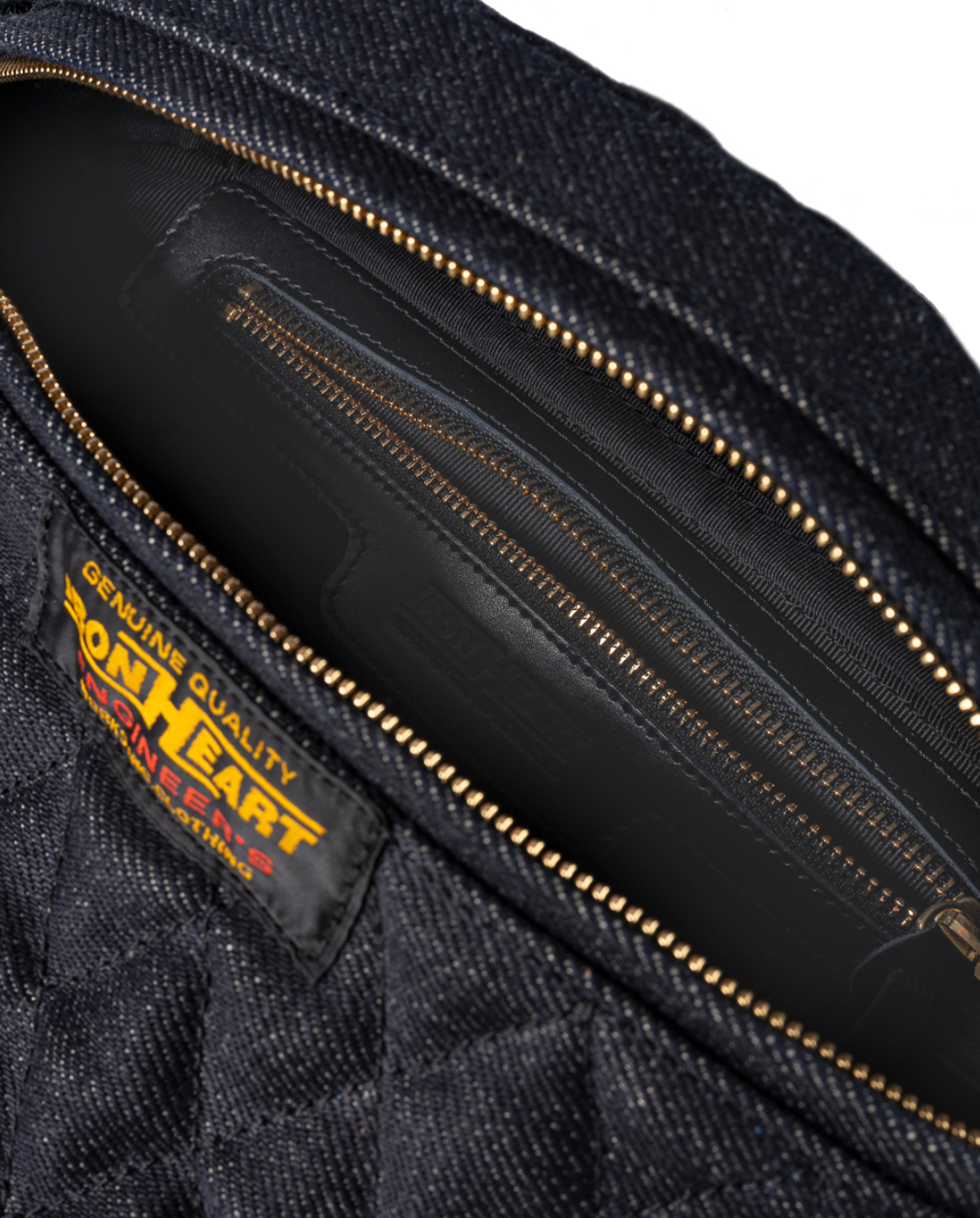 25oz Selvedge Denim Waist Bag - Indigo IHE-51-IND