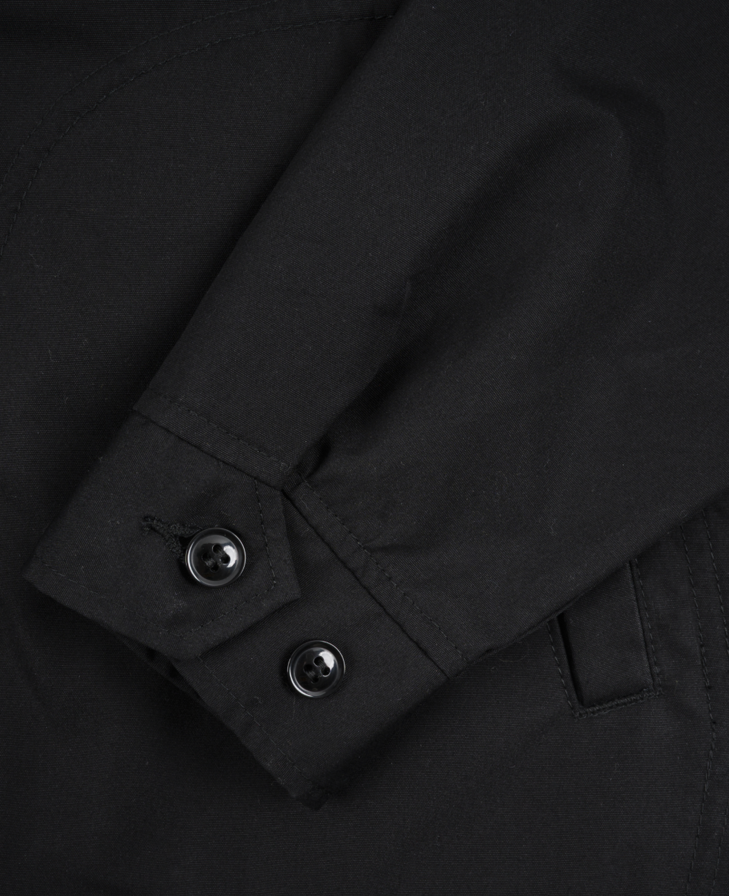 IHJ-166-BLK Iron Heart 5.3oz Water Repellent Drizzler Jacket