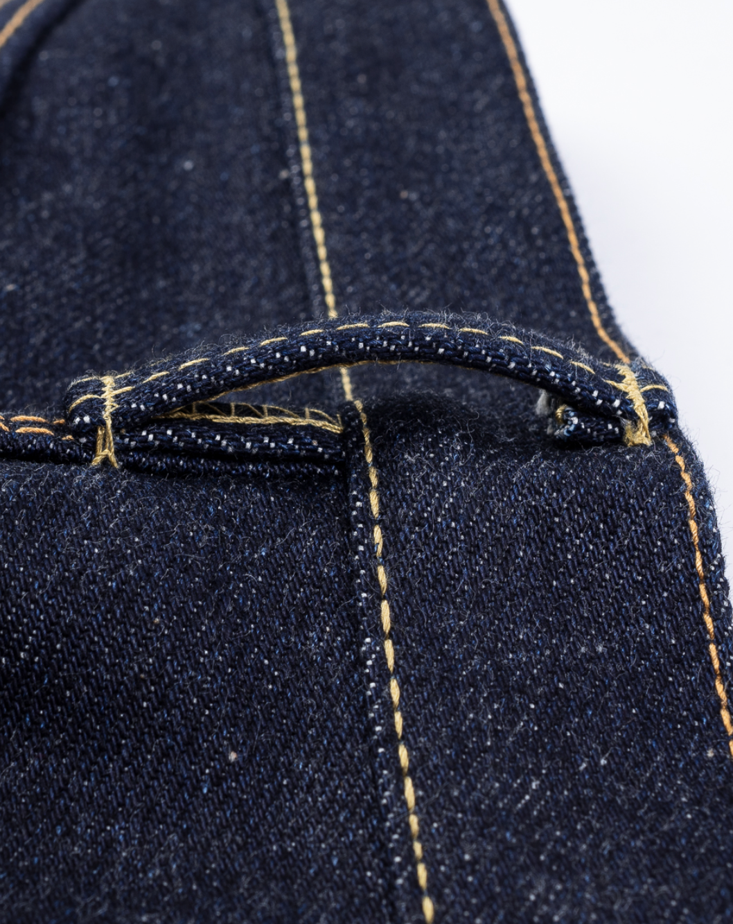 IH-777S-UHR Iron heart 21/23oz Ultra Heavy Raw Selvedge Denim Slim Tapered Cut Jeans - Indigo