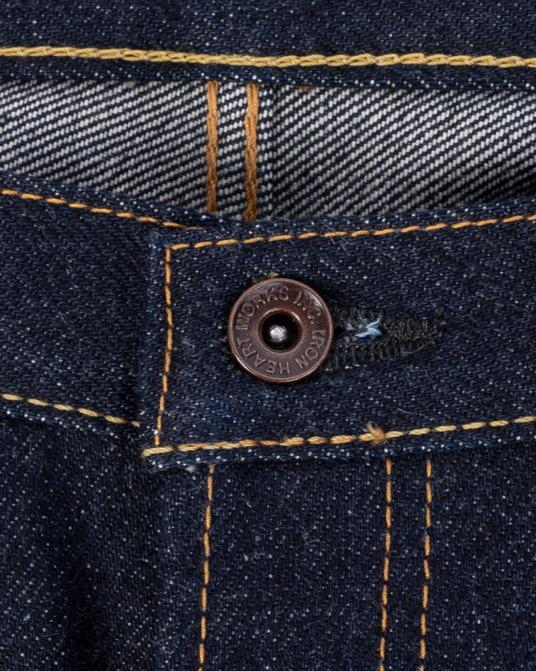 IH-777S-UHR Iron heart 21/23oz Ultra Heavy Raw Selvedge Denim Slim Tapered Cut Jeans - Indigo
