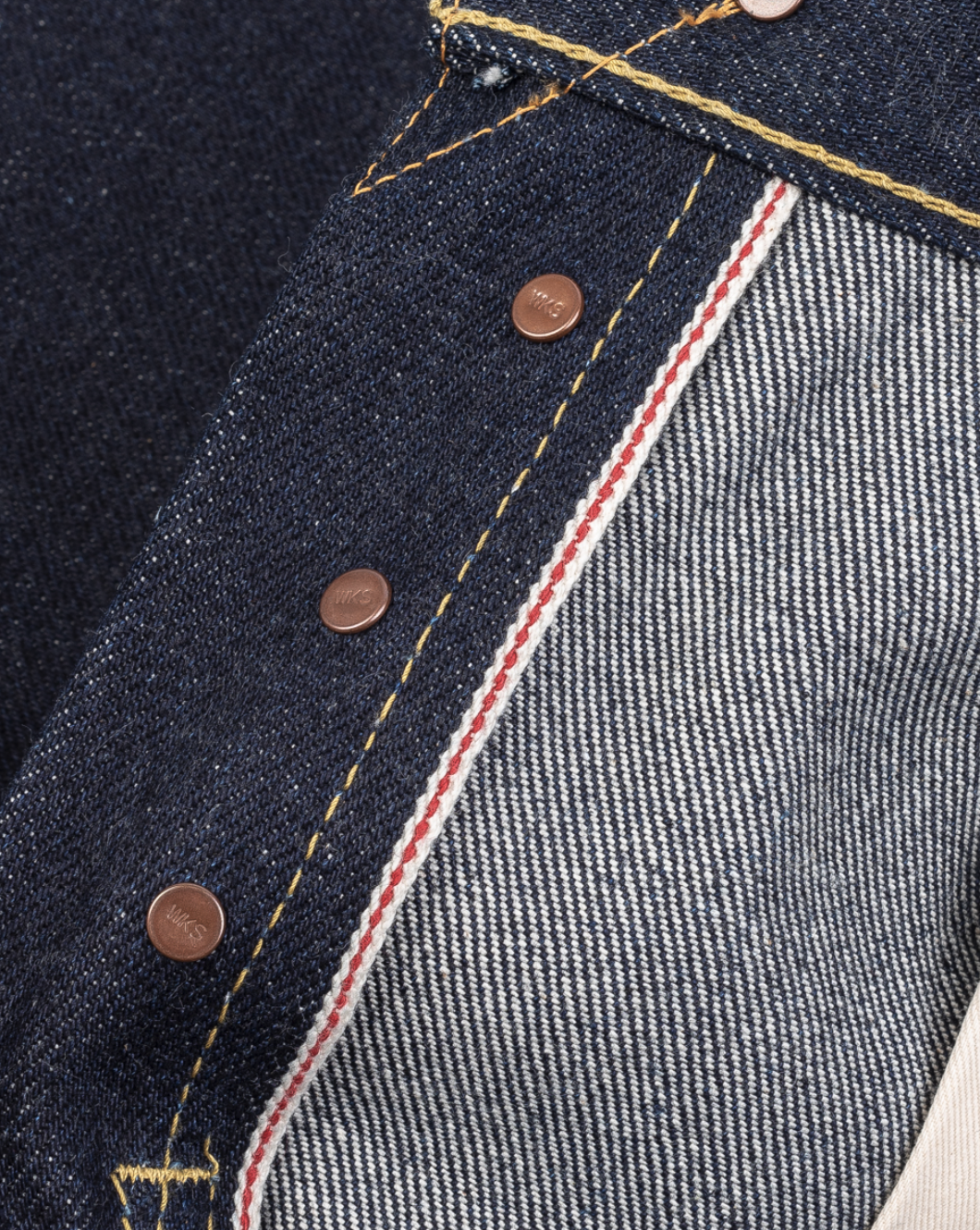 IH-777S-UHR Iron heart 21/23oz Ultra Heavy Raw Selvedge Denim Slim Tapered Cut Jeans - Indigo