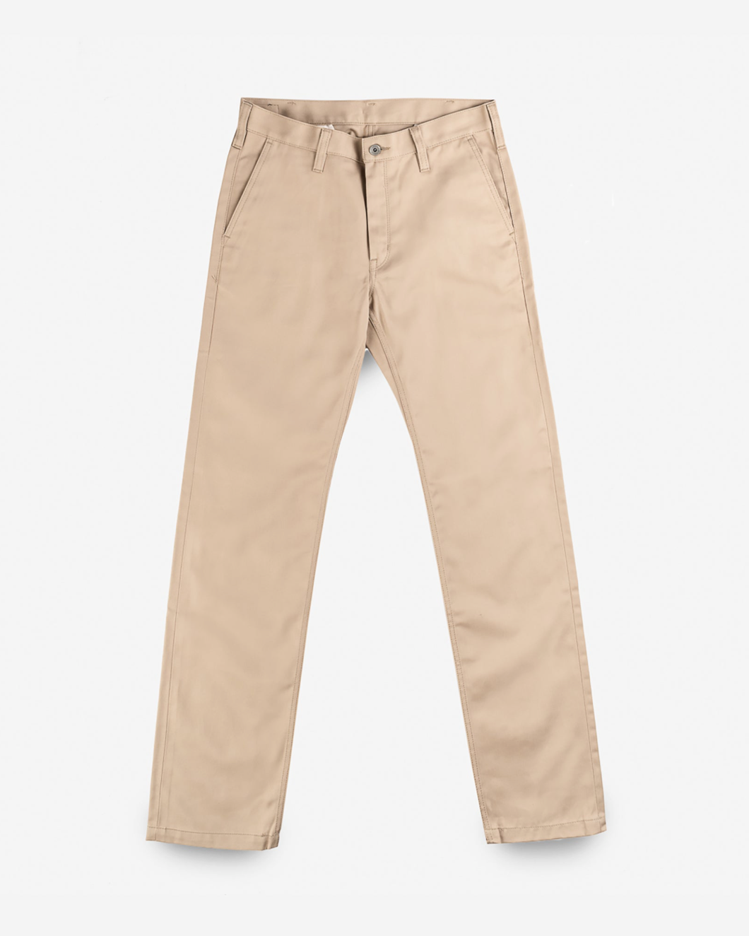 IH-717-KHA Iron Heart 9oz Mercerized Selvedge Cotton Straight Cut Chinos - Khaki