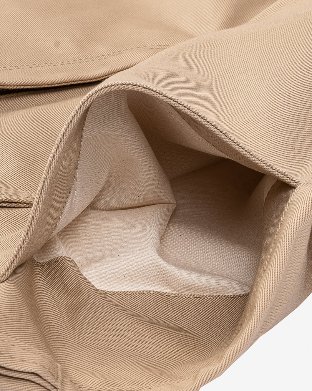 IH-717-KHA Iron Heart 9oz Mercerized Selvedge Cotton Straight Cut Chinos - Khaki