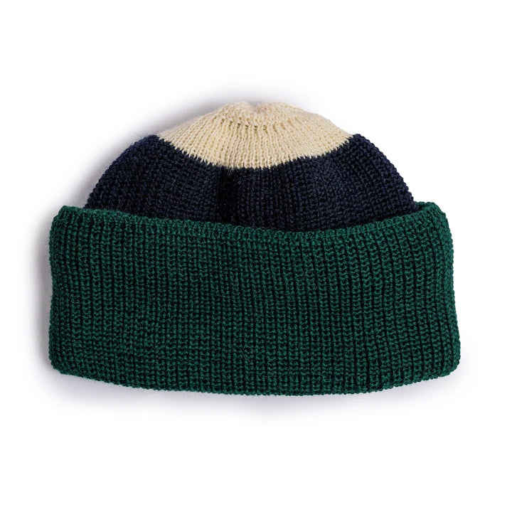 Heimat Textil Signal Mechanics Hat-Ink/ Seashell/ Tannen Gruen