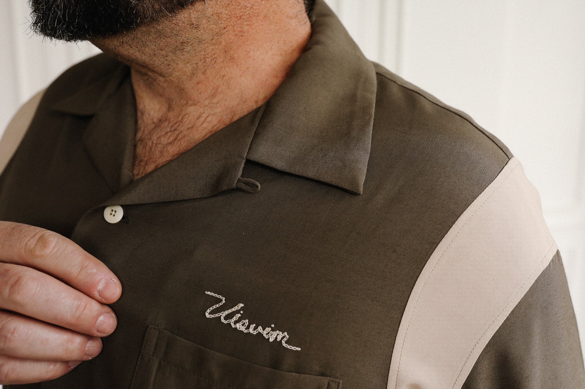 Visvim Douglas Shirt S/S- Grey – Iron Shop Provisions