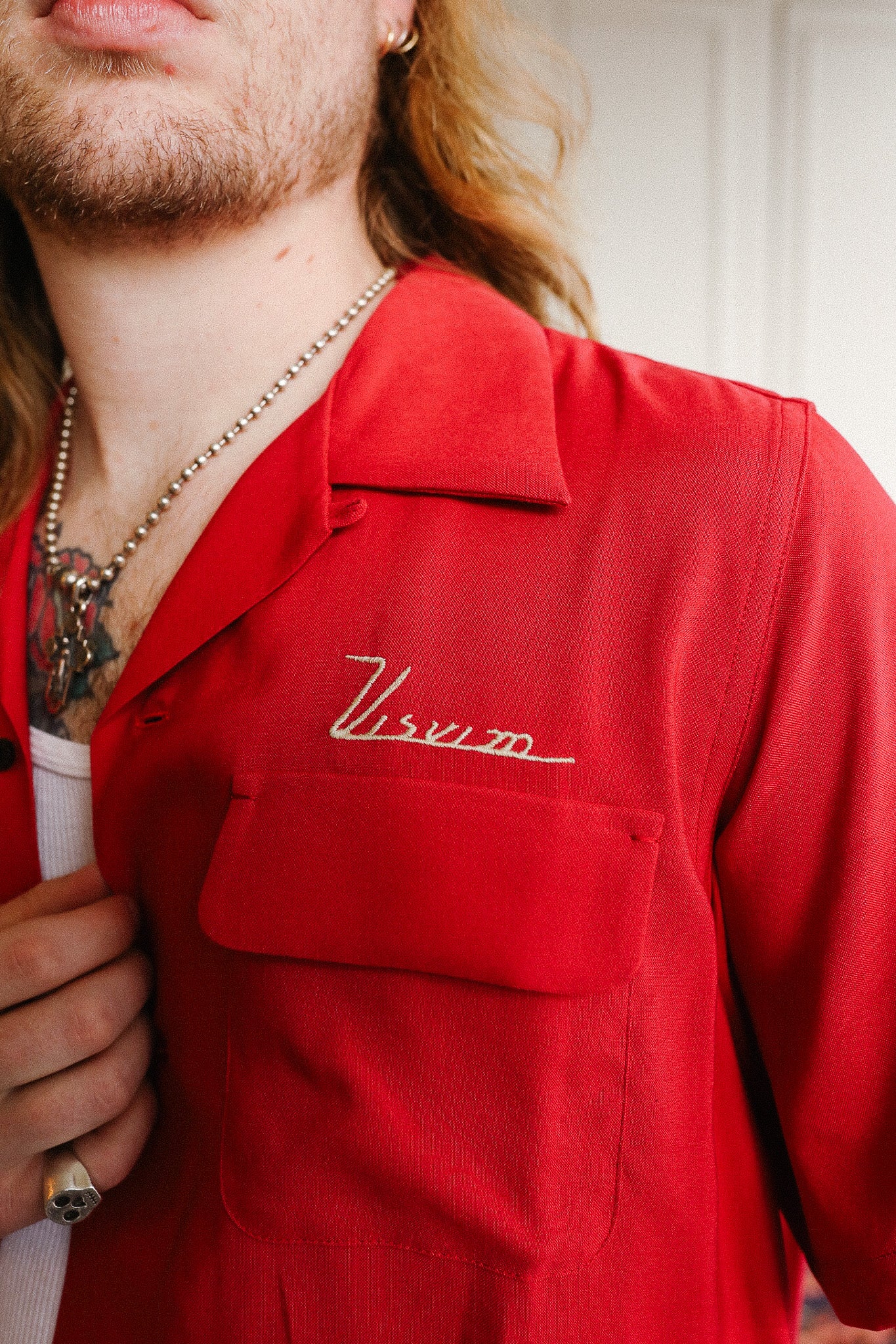 Visvim Judd Shirt S/S- Red – Iron Shop Provisions