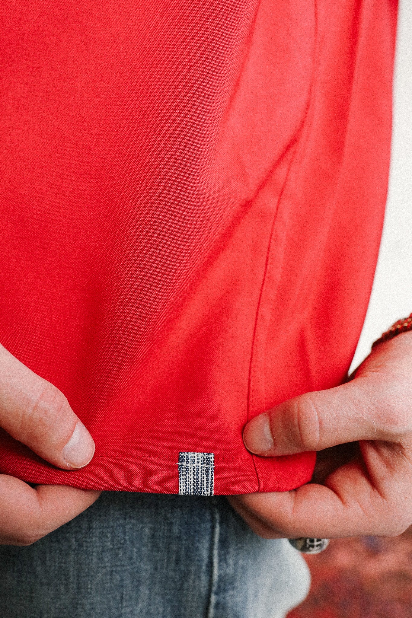 Visvim Judd Shirt S/S- Red – Iron Shop Provisions