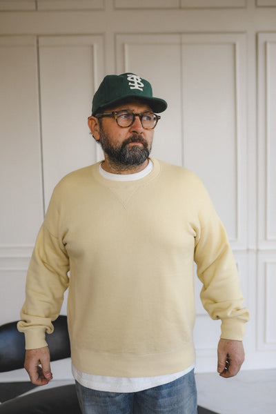 トップス visvim JUMBO WELLER DMGD LT.GREEN visvim: Green Jumbo SB L/S DMGD Sweatshirt | SSENSE