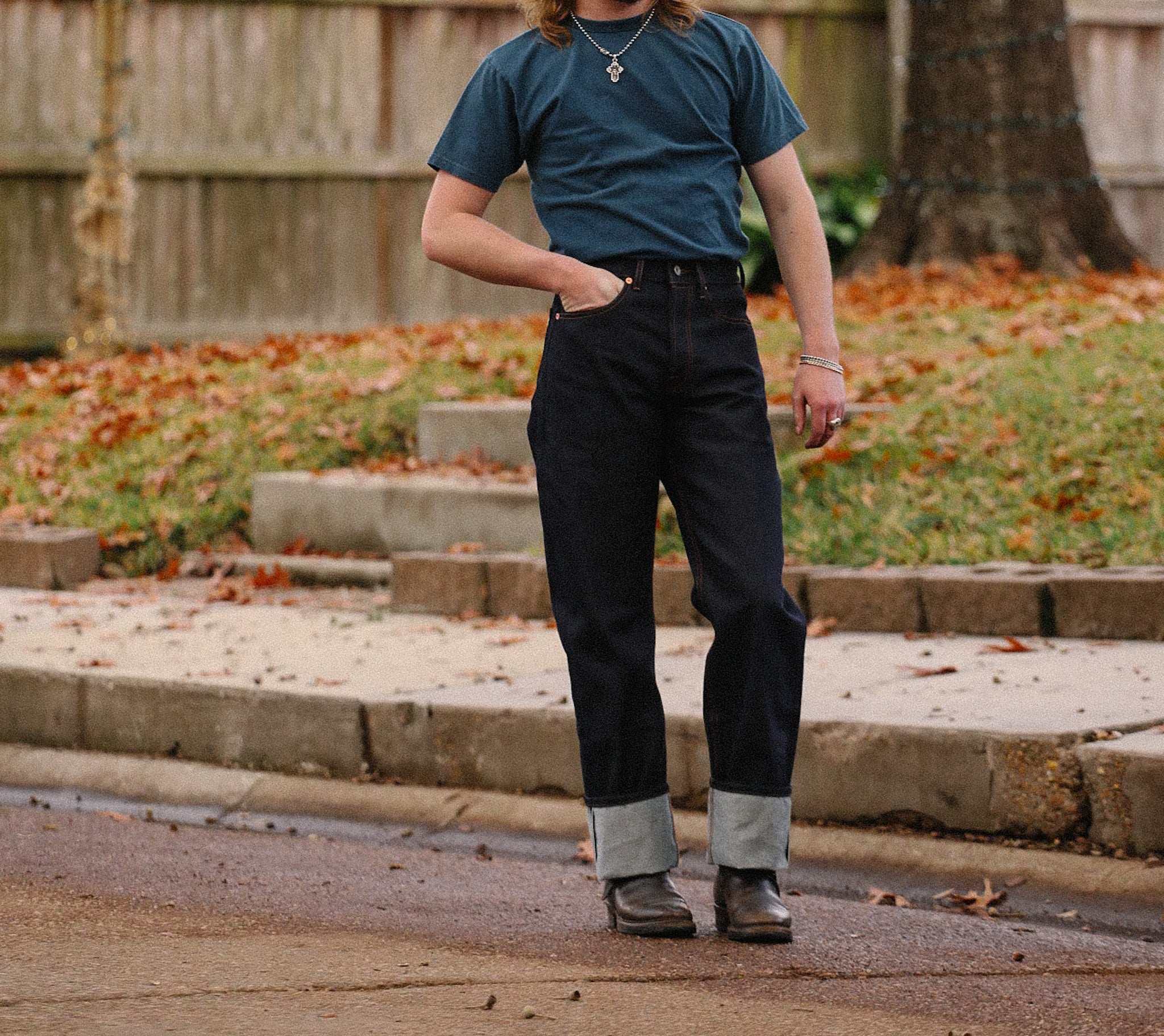WS-16K ANM Wide Straight Jeans- 16.5oz 
