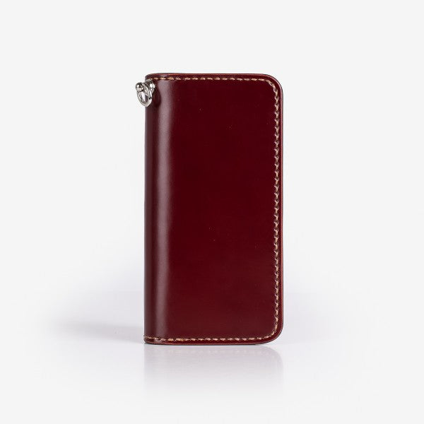 Long Shell Cordovan Wallet - Oxblood IHG-03-OXB