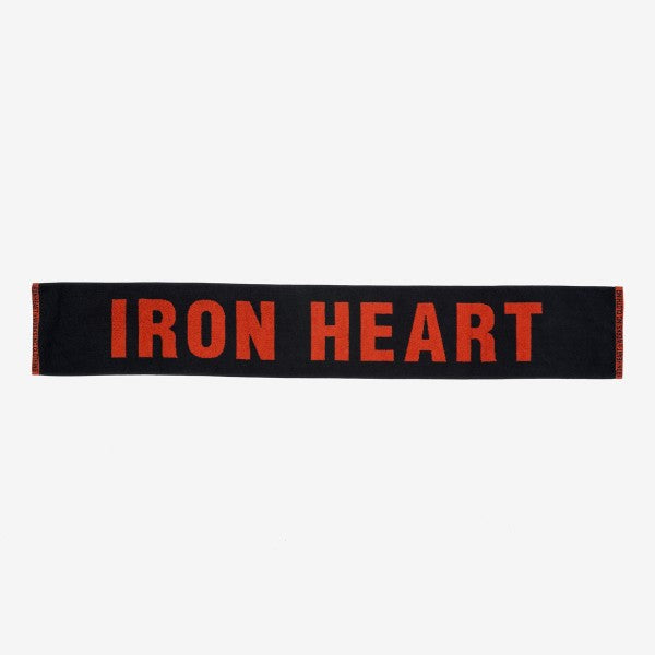 Iron Heart Small Imabari Towel - Orange/Black