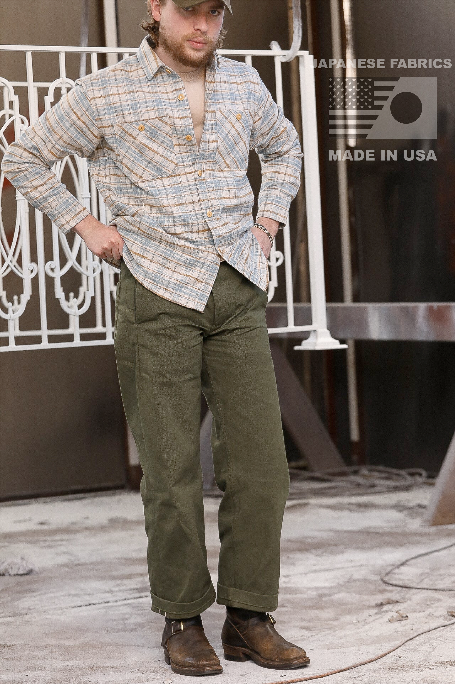 Naval Chino- Olive – Iron Shop Provisions