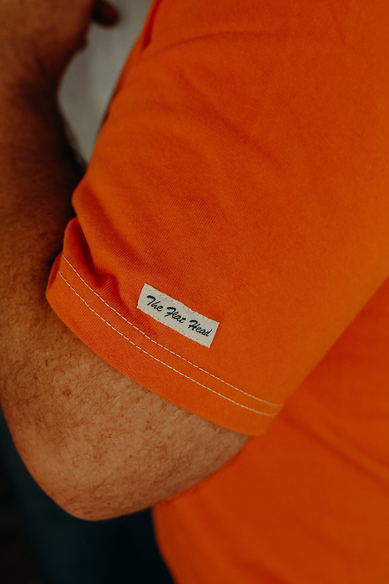 T-SHIRT - THC PLAIN- orange