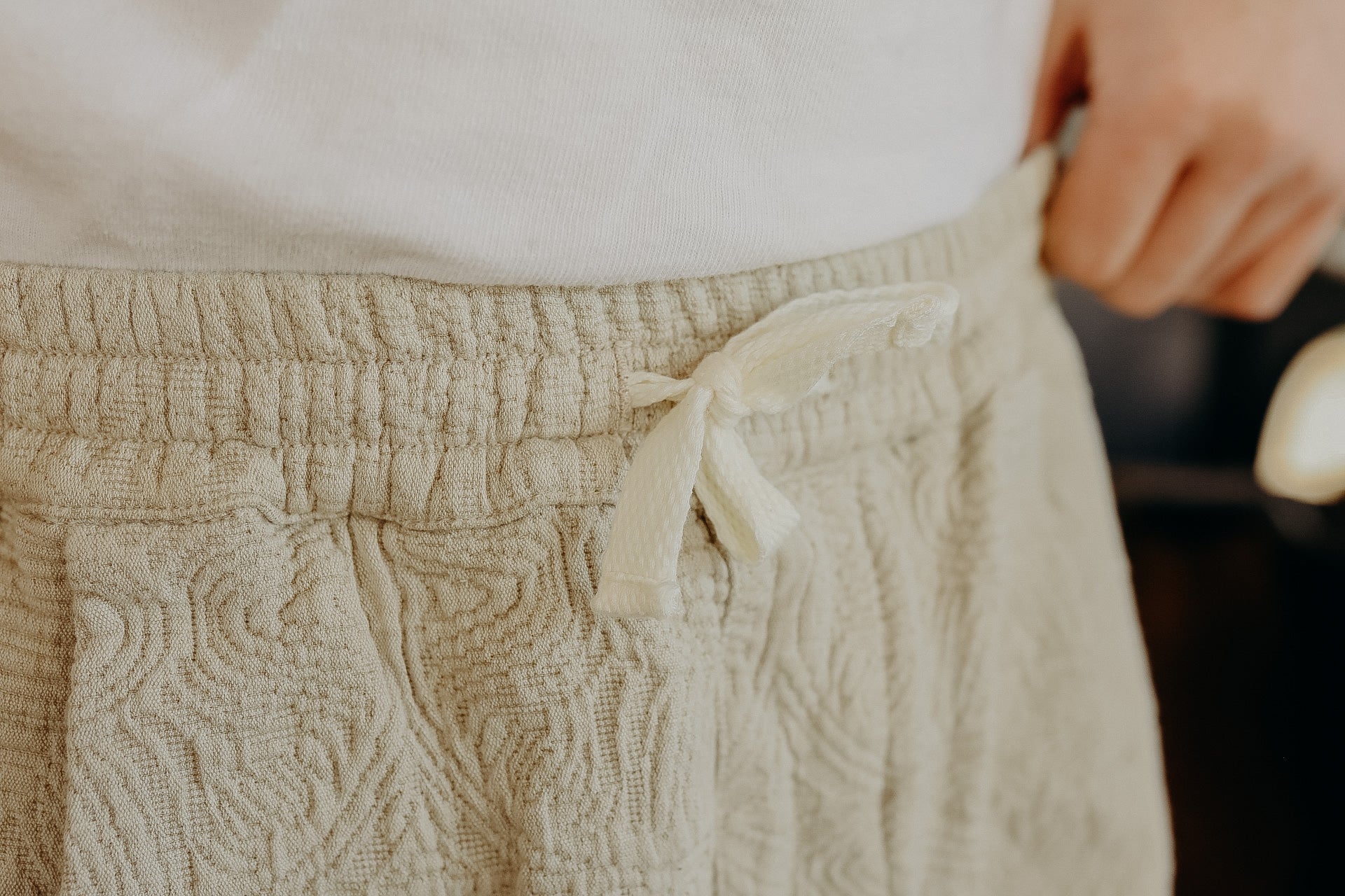 Easy Pant- Dry Garden Jacquard