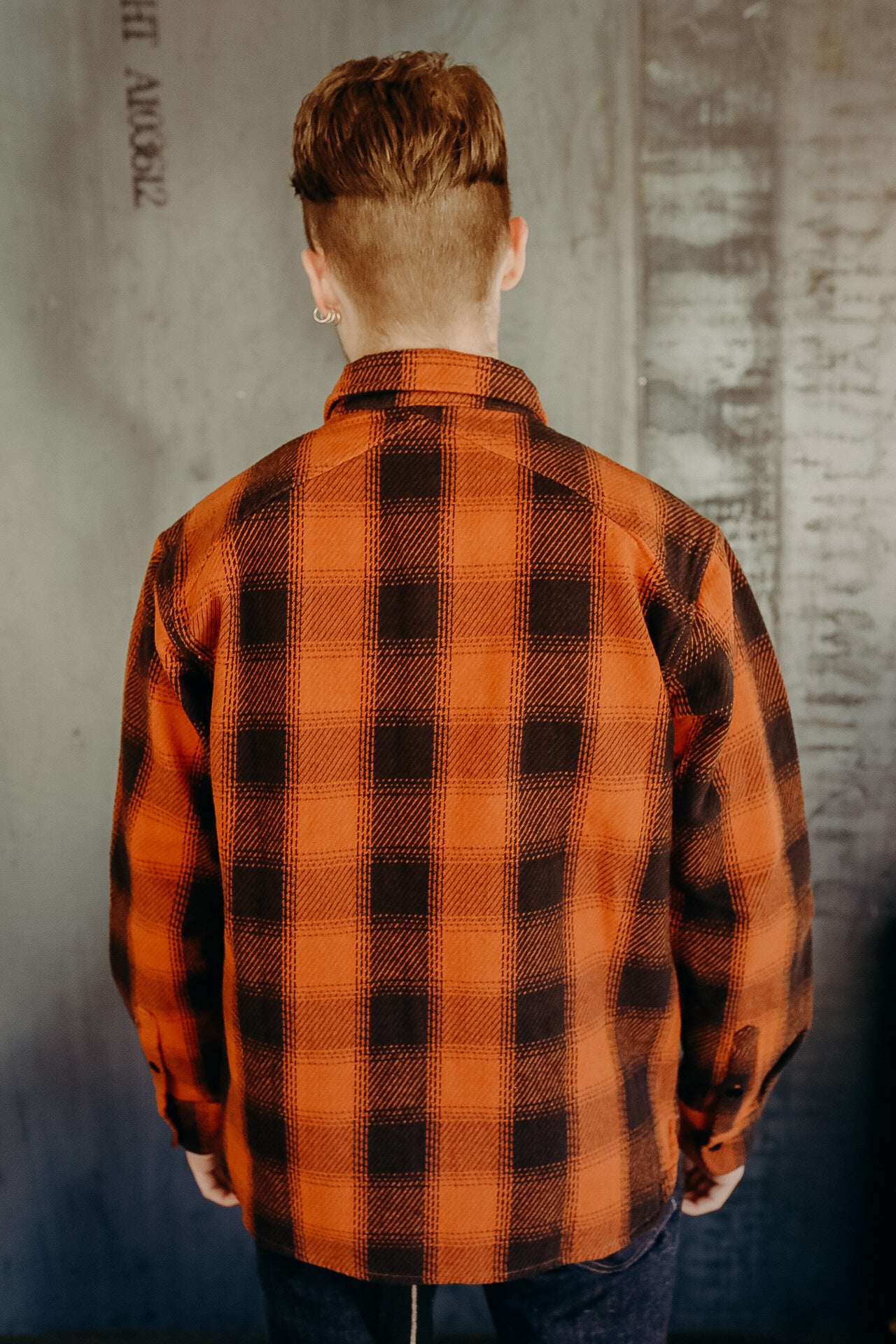 Crosscut Flannel - Rust Twill