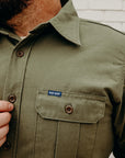 9oz Military Shirt - Olive Drab Green