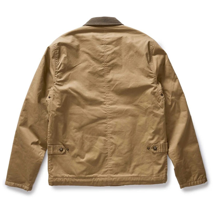 The Deck Jacket- Khaki Dry Wax