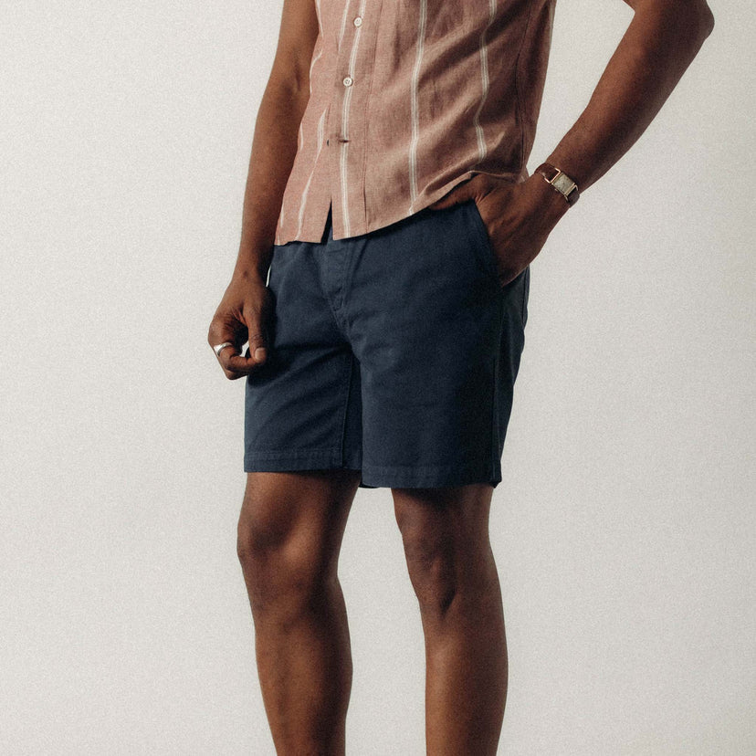 The Après Short- Dark Navy